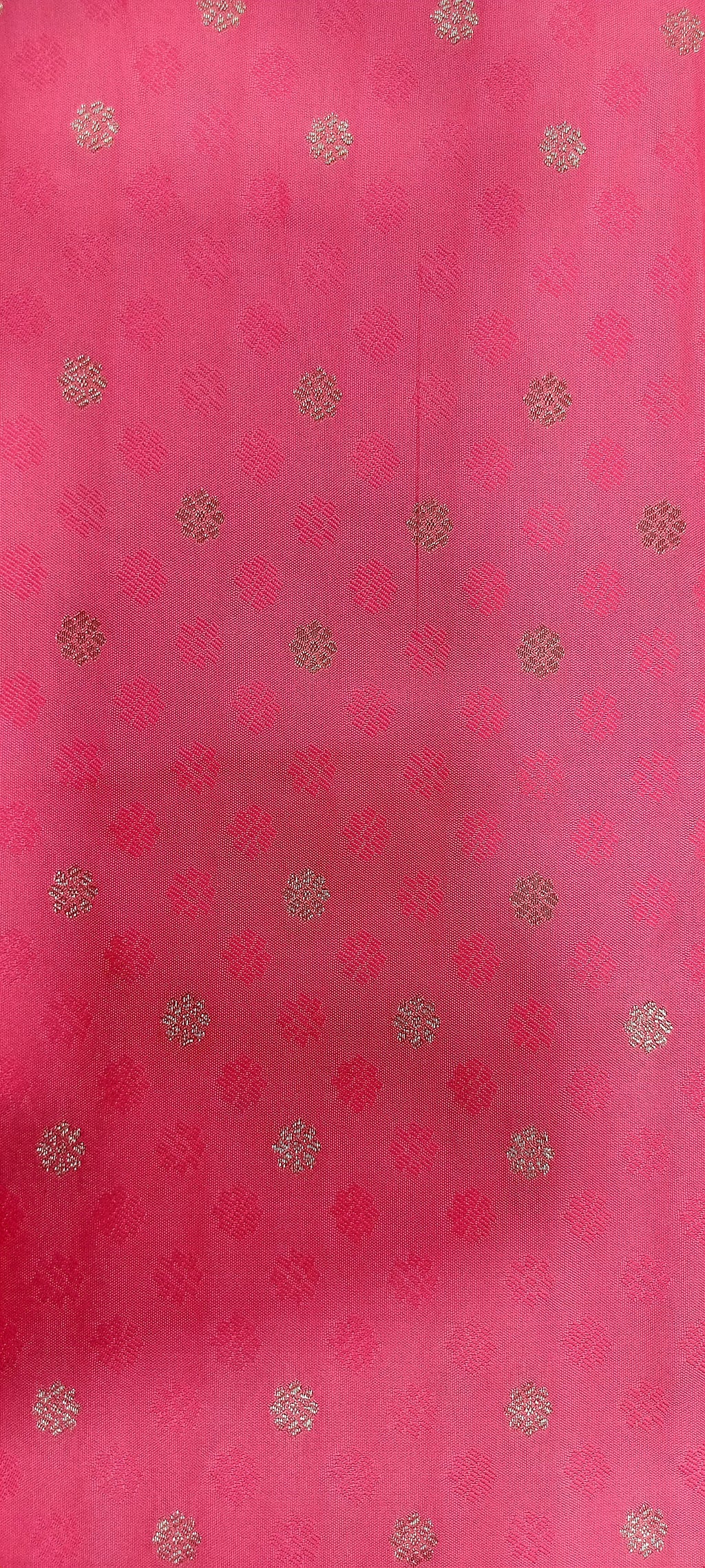 Kanchipuram Pure Silk Saree with detailed Butta motifs and luxurious Pallu in Cream Peach color