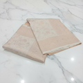Kanchipuram Pure Silk Saree with detailed Butta motifs and luxurious Pallu in Ivory color