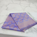 Kanchipuram Pure Silk Saree with Butta Motif in Lilac Purple Color