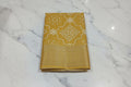 Cotton Polyester Trendy Modern Saree with Flowy Drape in Flower Printed Pattern in Light Yellow Color